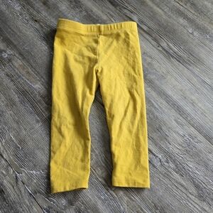 18M Girls Yellow Kids Leggings
